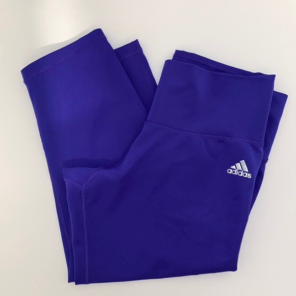 Adidas Crop Leggings - Picture 1 of 4